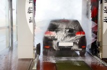 utilisation de l'eau dans une station de lavage automobile (commerant)